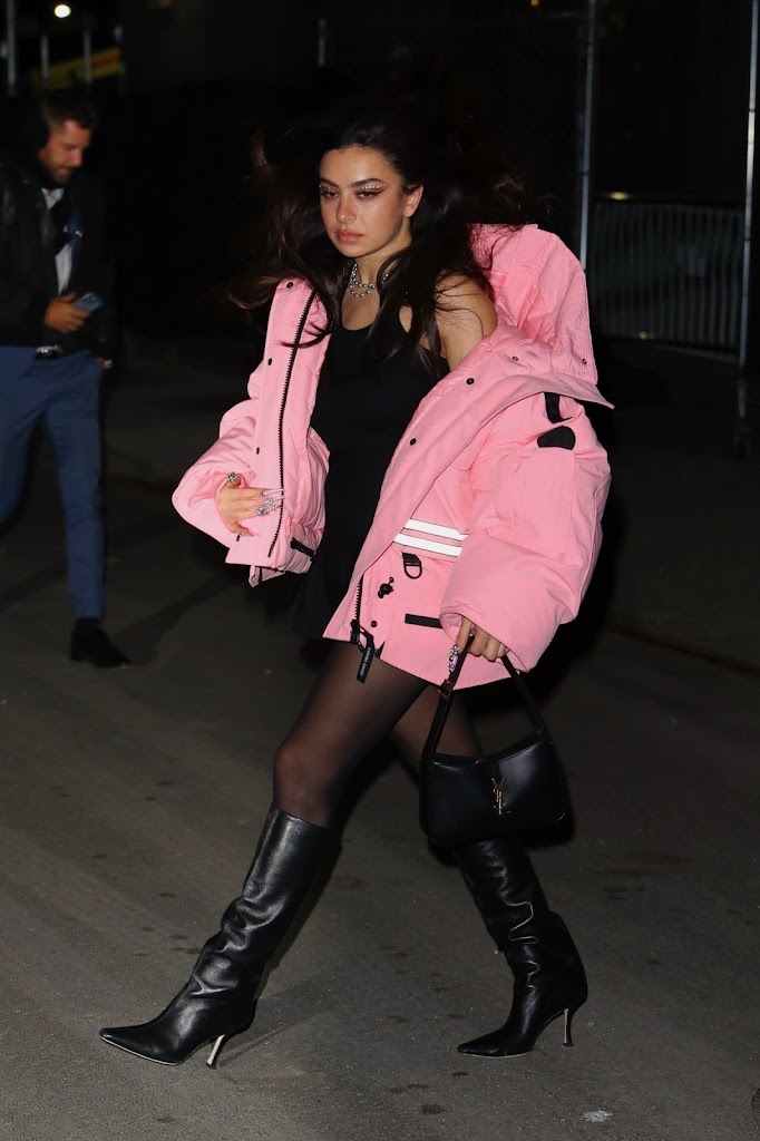 Charli XCX Pictures Collection In Pink Jacket
