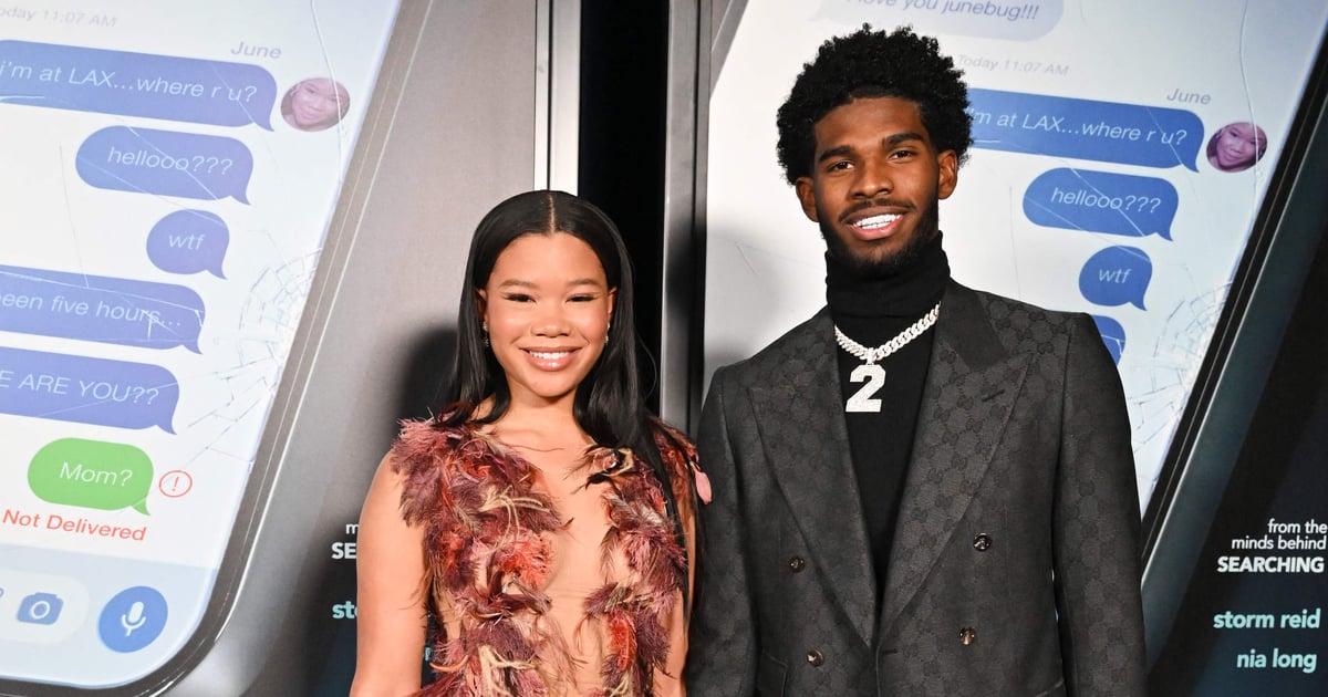 Storm Reid and Shedeur Sanders Go Public With Their Romance at "Missing" Premiere