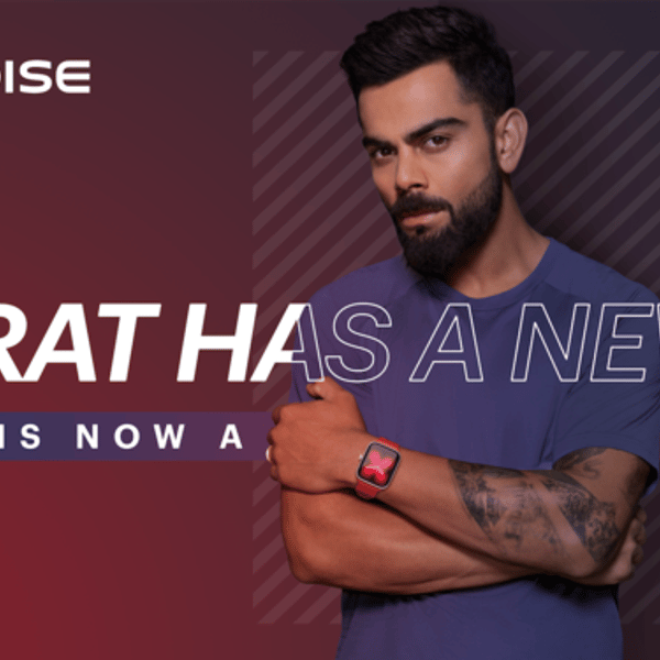 Noise publicizes Virat Kohli as logo ambassador