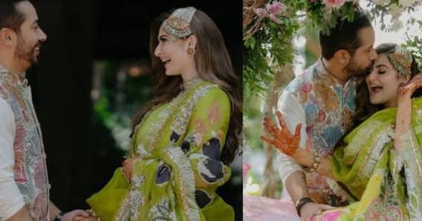 Shivaleeka Oberoi, Abhishek Pathak Mehendi: Newlyweds share pictures from dreamy wedding | Bollywood Life