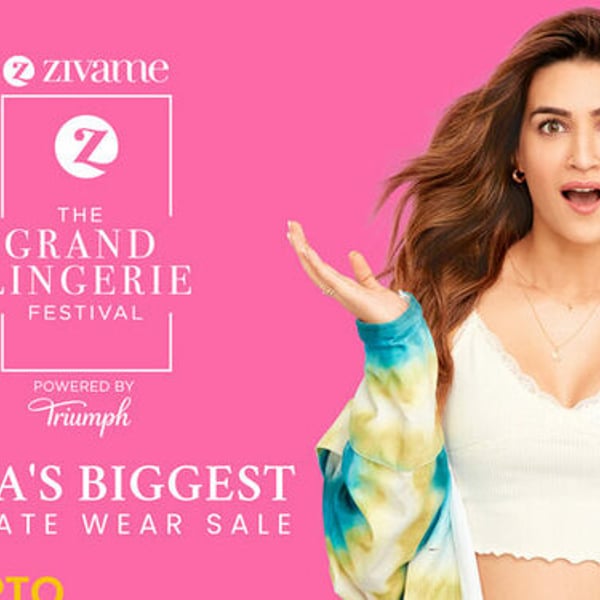 Zivame launches its largest lingerie sale event of the year with Kriti Sanon
