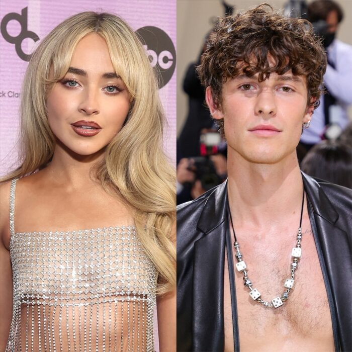Shawn Mendes and Sabrina Carpenter Leave Miley Cyrus' Album Release Party Together - E! Online