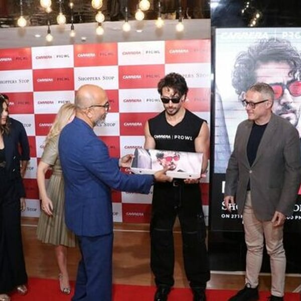 Shoppers Stop launches Carrera x Prowl eyewear with Tiger Shroff in Malad