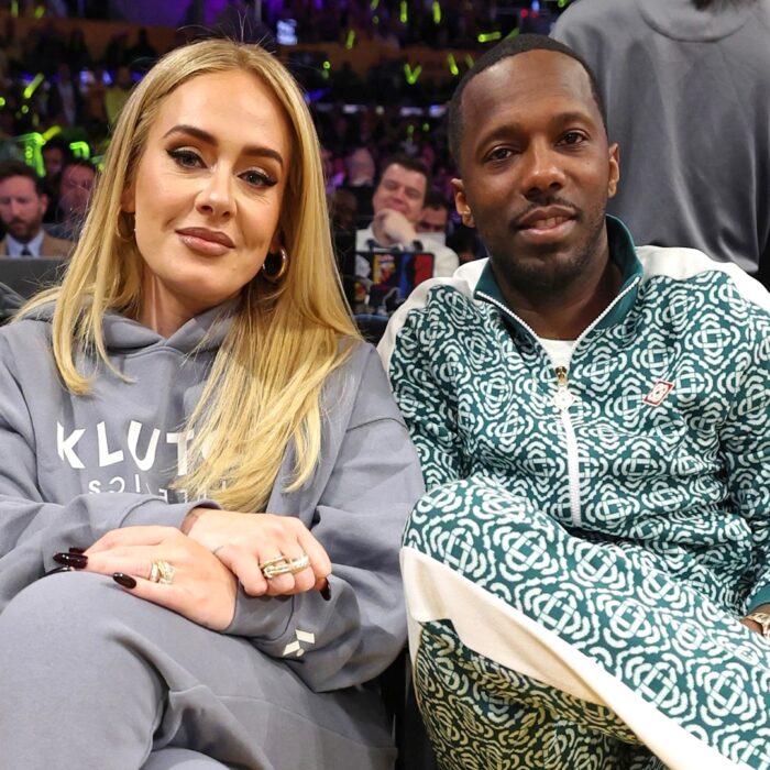 Adele and Rich Paul Dress Comfy for Date Night at Lakers Game - E! Online