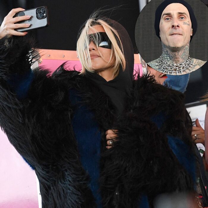 Kourtney Kardashian Supports Travis Barker at Coachella as Blink-182 Returns to the Stage - E! Online