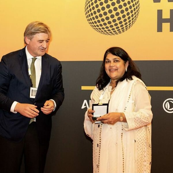 Nykaa's Falguni Nayar awarded Isidoro Alvarez Lifetime Achievement Medal in Spain