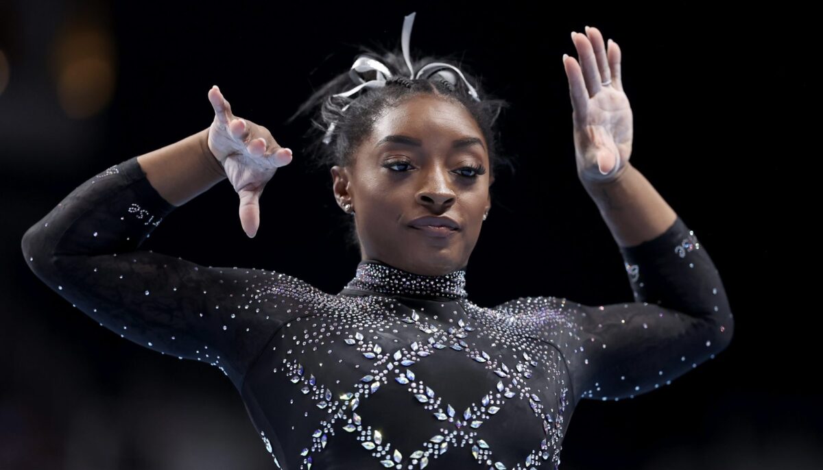 BEEN That Lady! Simone Biles Makes Historical past Via Incomes EIGHTH All-Round Nationwide Name: ‘It Feels Wonderful’