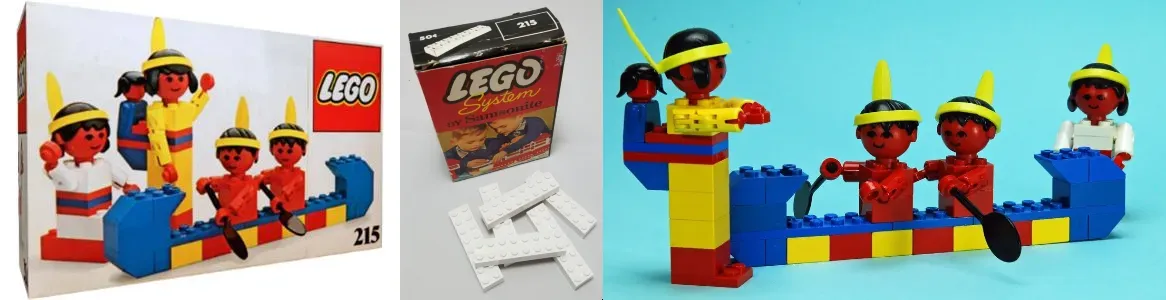 Lego Set 215 Red Indian